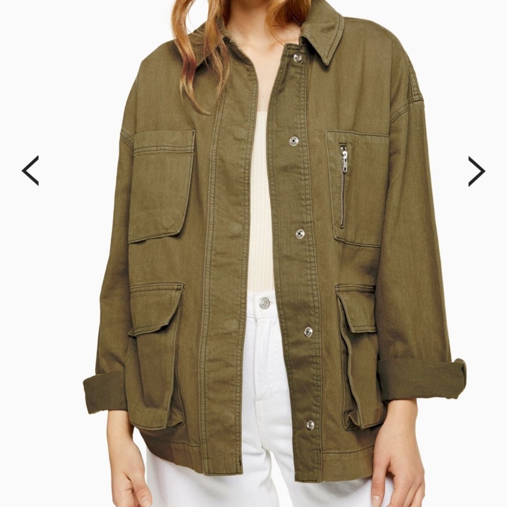 Topshop utility jacket.